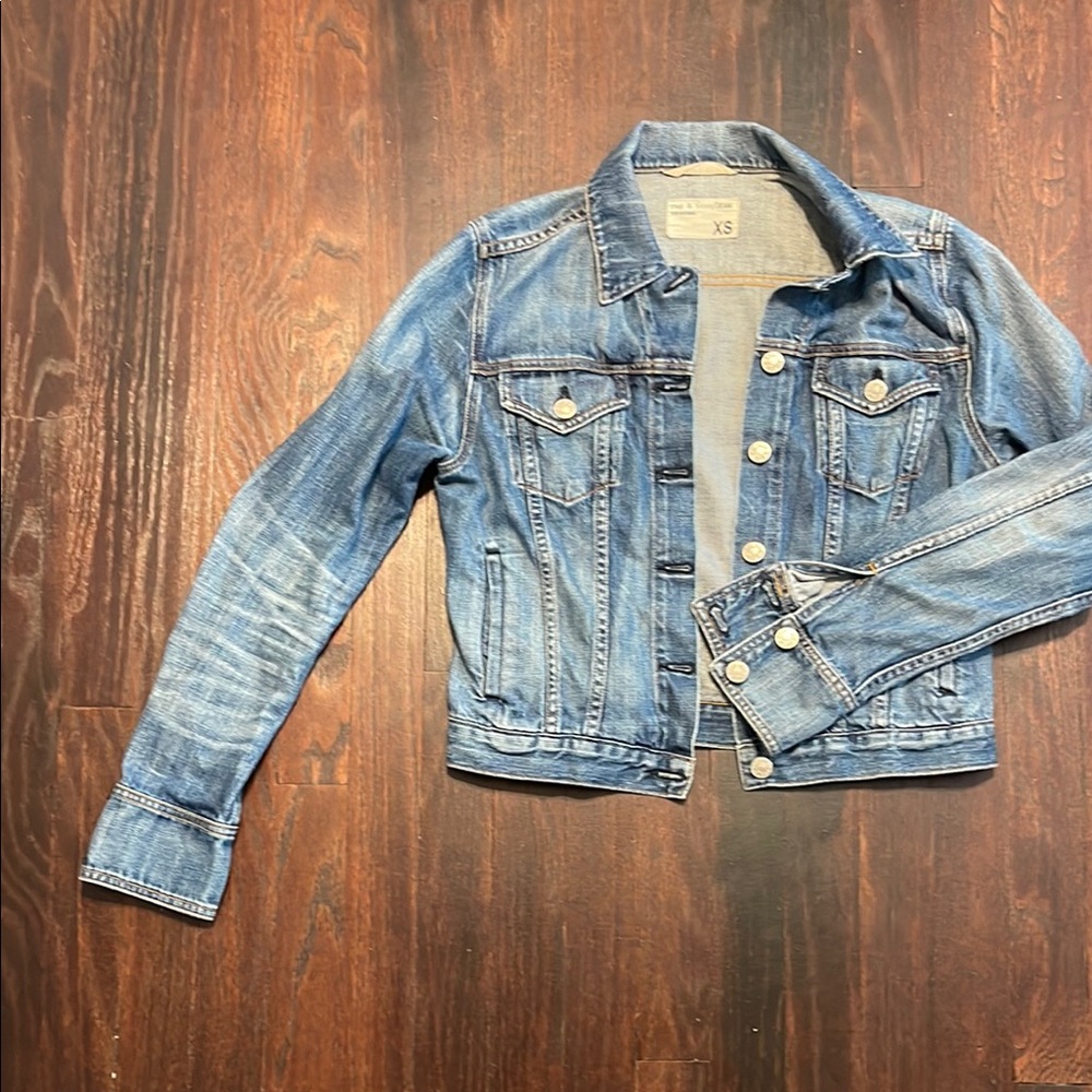 Rag & Bone Classic Blue Denim Jacket
